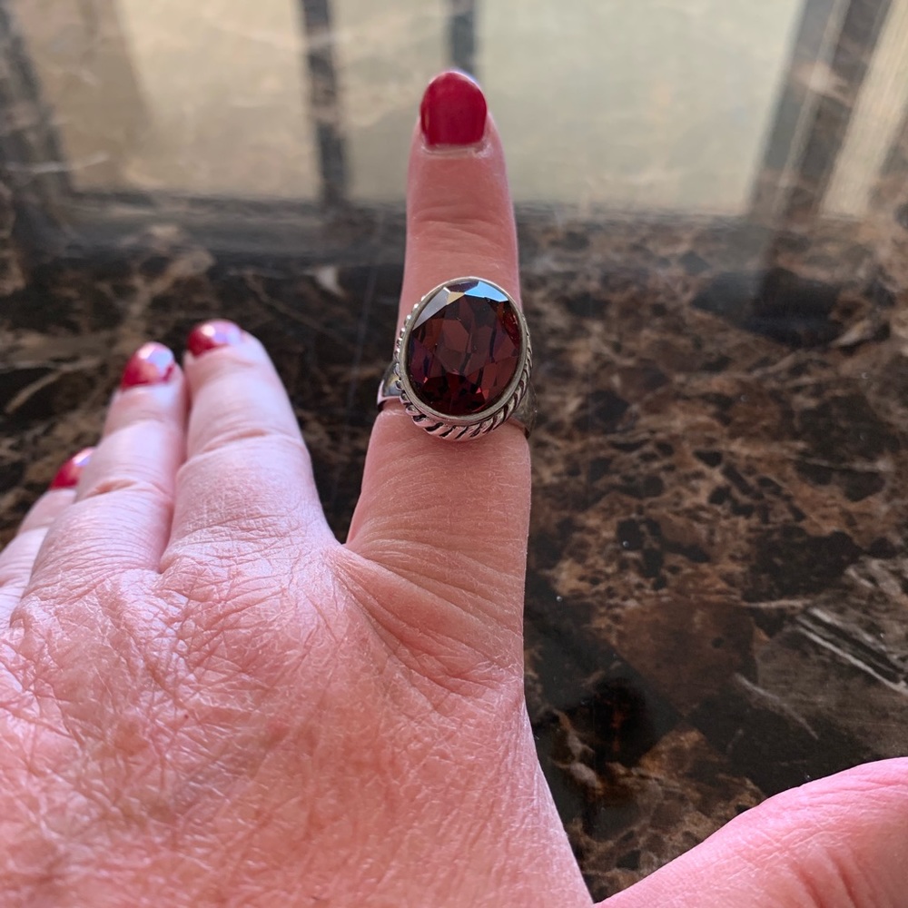 Dark Pink Ring. - image 2